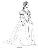 coloring page Clothing of the Renaissance